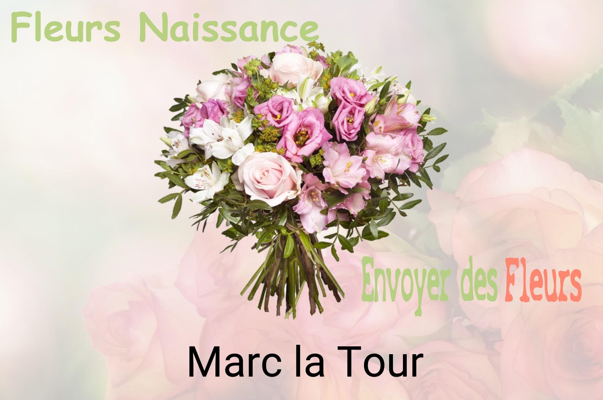 Bouquet de fleurs de naissance livré à Marc-la-Tour